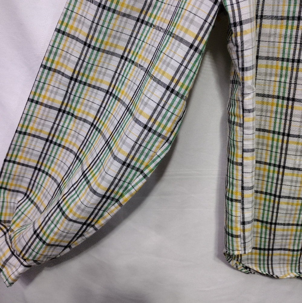 Vintage Oak Hill Babydoll Shirt Womens 12 Green Lace Preppy Academia Retro 90s - Picture 3 of 8